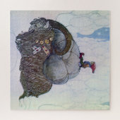 ヨン・バウアーによる「ユールゴー」クリスマスの羊 ジグソーパズル (横)