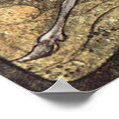 ヨン・バウアー「プリンセスと鹿」 ポスター (角)