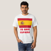 ヨーアモエスパーニャ Tシャツ (正面フル)