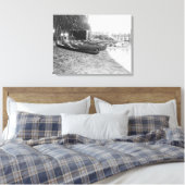 ヨーカムカヌーハウスアーリントンビーチパーク キャンバスプリント (インサイチュ (寝室))