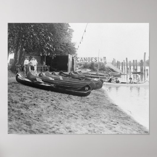 ヨーカムカヌーハウスアーリントンビーチパーク ポスター (正面)