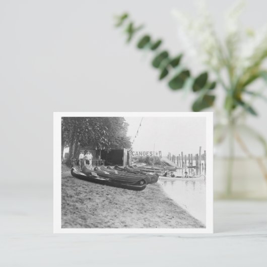 ヨーカムカヌーハウスアーリントンビーチパーク ポストカード (スタンド正面)