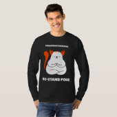 ヨーガおもしろいー Tシャツ (正面フル)