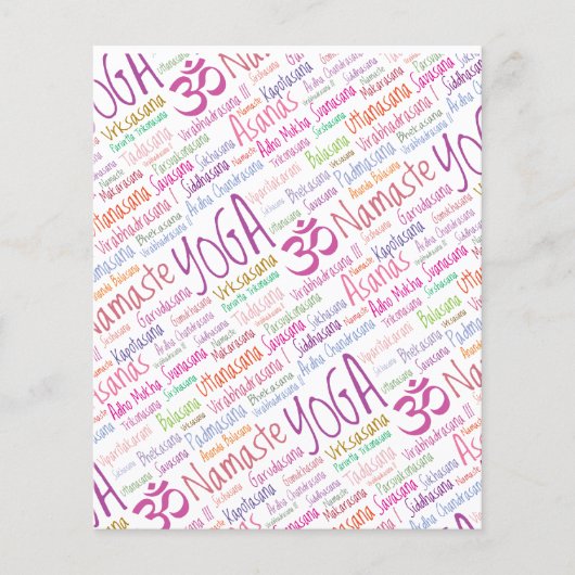 ヨーガエレガントー チラシ (正面)