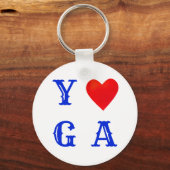 ヨーガスタイリッシュー キーホルダー (正面)