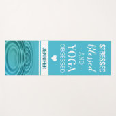 ヨーガパーソナライズされたリラックスス | エクササイズ引用文 ヨガマット (正面(横))