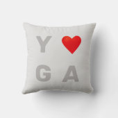 ヨーガモダンスタイリッシュハート クッション (裏面)
