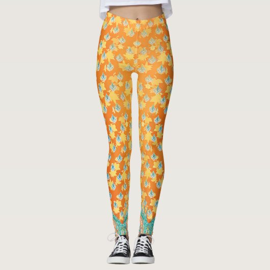 ヨーガ最高のとウィンタータイツ | ルクセンカラー レギンス (正面)