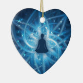 ヨーガ行者のめい想 セラミックオーナメント (右)