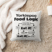 ヨーキエポオ食品論理 クッション (ブランケット)