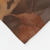 ヨーキプイン紅葉秋インスパイア フリースブランケット (角)