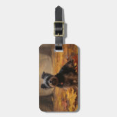 ヨーキプイン紅葉秋インスパイア ラゲッジタグ (正面縦)