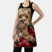 ヨーキポドッグクリスマスフェスティバル エプロン (インサイチュ)