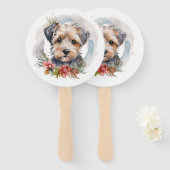 ヨーキポロクリスマスリースフェスティバルカップ ハンドファン (正面&裏面)