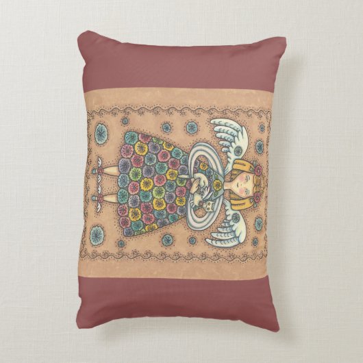 ヨーキルトエンジェルアクセント枕 アクセントクッション (裏面(縦))