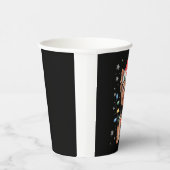 ヨーキーのクリスマス犬ロングXmasギフト 紙コップ (右)