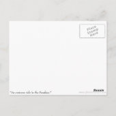 ヨーキーの犬 - 秋のドライブ - グレートスモーキー山脈 ポストカード (裏面)