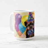 ヨーキーの コーヒーマグカップ (正面左)