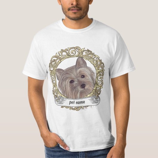 ヨーキーのTシャツ Tシャツ (正面)