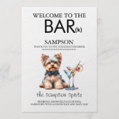 ヨーキーバー メニュー (正面)