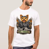 ヨーキーパパバイカー Tシャツ (正面)