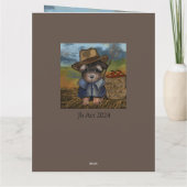 ヨーキープー カード (裏面)