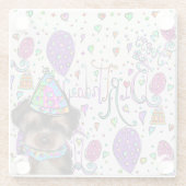 ヨーキープー ガラスコースター (裏面)