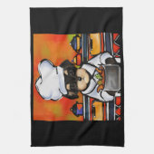 ヨーキープー キッチンタオル (縦)