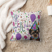 ヨーキープー クッション (ブランケット)