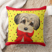 ヨーキープー クッション (ブランケット)