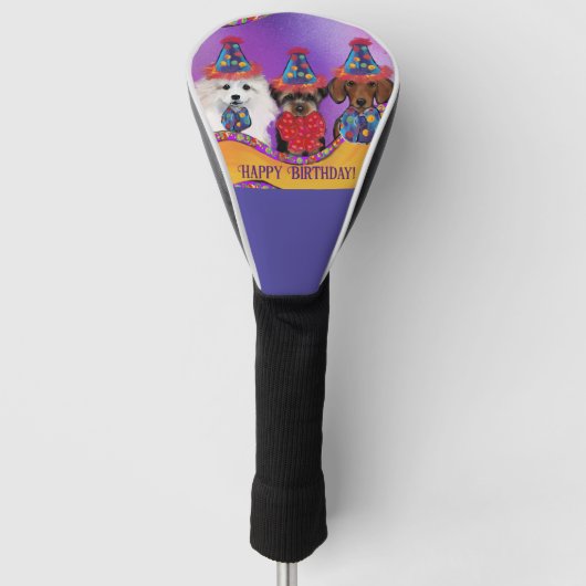 ヨーキープー ゴルフヘッドカバー (正面)