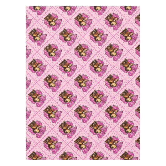 ヨーキープー テーブルクロス (正面)