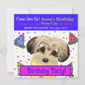 ヨーキープー パーティー 招待状 (正面)