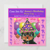 ヨーキープー パーティー 招待状 (正面)