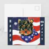 ヨーキープー ポストカード (正面/裏面)