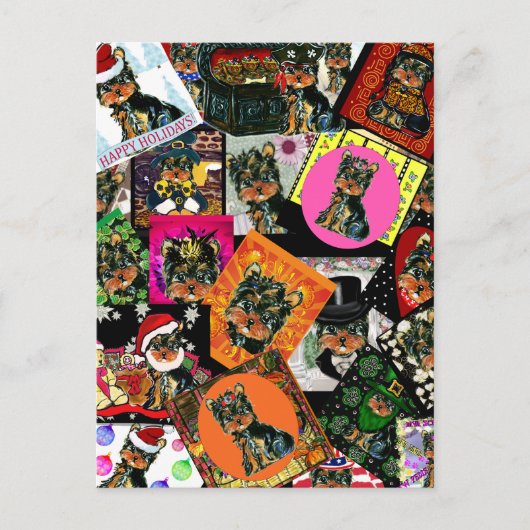 ヨーキープー ポストカード (正面)