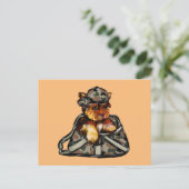 ヨーキープー ポストカード (スタンド正面)