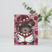 ヨーキープー ポストカード (スタンド正面)