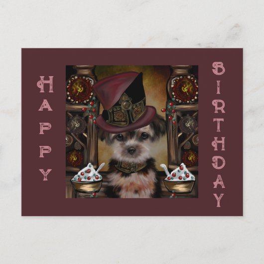 ヨーキープー ポストカード (正面)