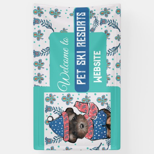 ヨーキープー 横断幕 (縦)