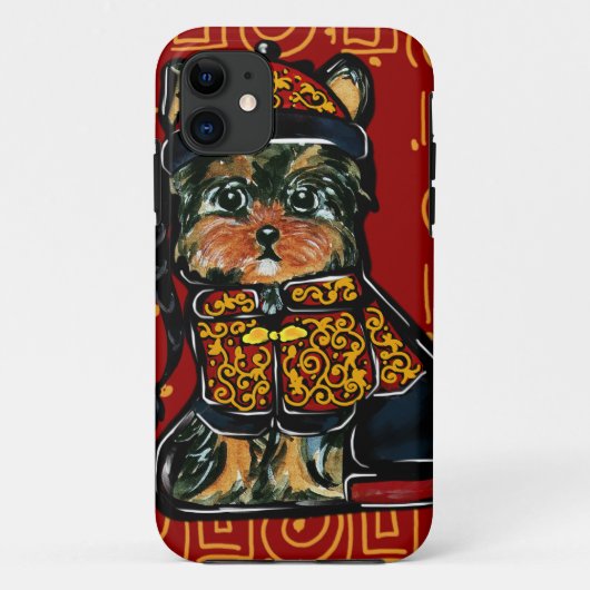 ヨーキープー、2018年の犬の年! Case-Mate iPhoneケース (裏面)