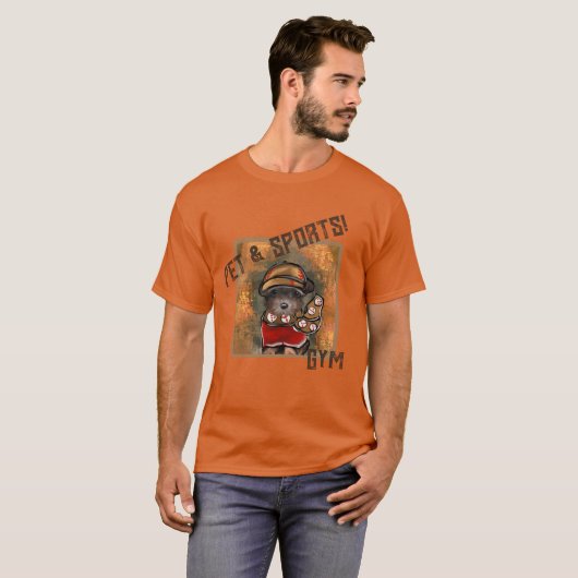 ヨーキープー Tシャツ (正面フル)