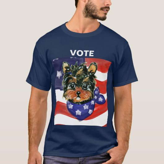 ヨーキープー Tシャツ (正面)