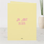 ヨーキ― カード (裏面)