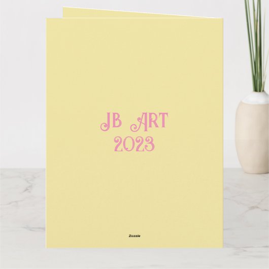 ヨーキ― カード (裏面)