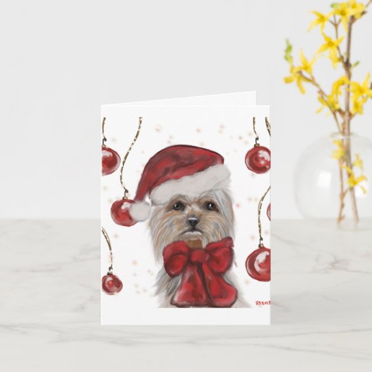 ヨーキ― カード (黄色い花)