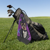 ヨーキ―            ゴルフタオル (グリーン)