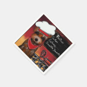 ヨーキ― スタンダードカクテルナプキン (角)