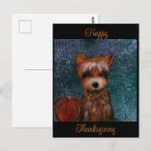 ヨーキ― ポストカード (正面/裏面)