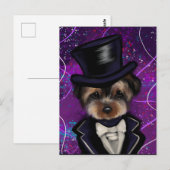 ヨーキ― ポストカード (正面/裏面)